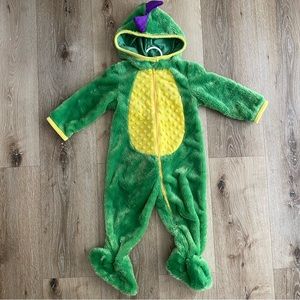 Cute green dinosaur Halloween costume